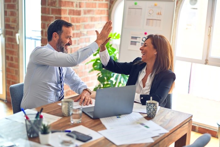 Business team strategy